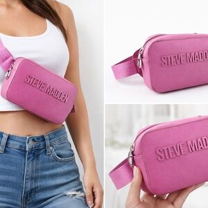 Steve Madden Vibrant Pink Crossbody Bag